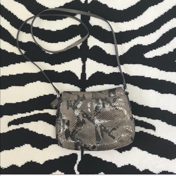 Coach Soho Exotic Snake Print Mini Crossbody Bag - Picture 3 of 8